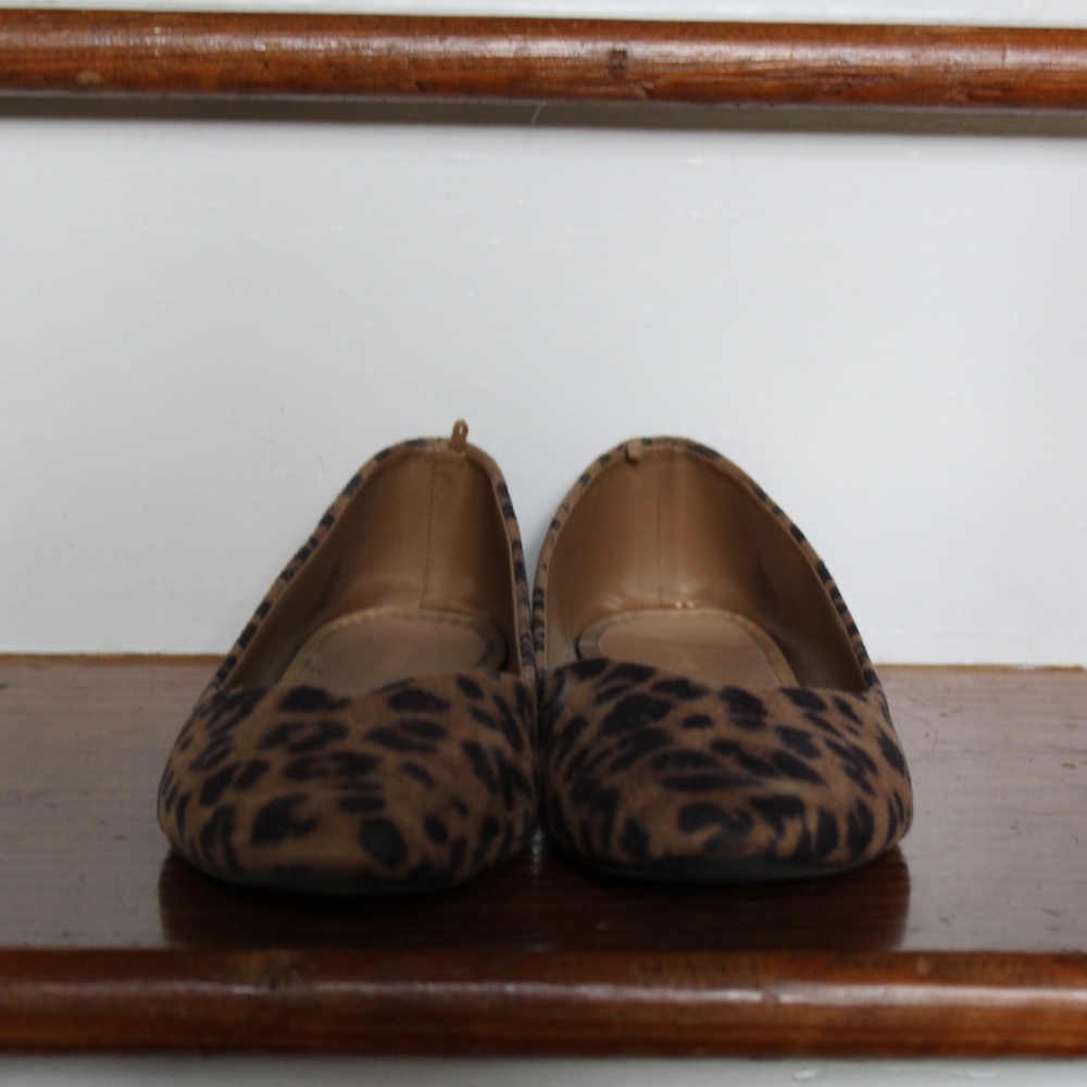 Pointed Toe Leopard Flats